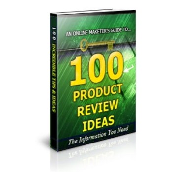100 Product Review Ideas Unrestricted PLR Ebook